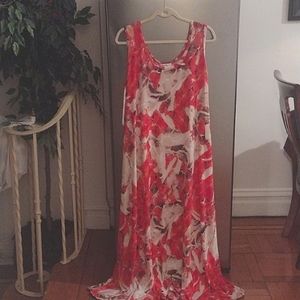 🌟 HOST'S PICK 🌟Calvin Klein Floral Maxi Dress!!!❤️❤️❤️